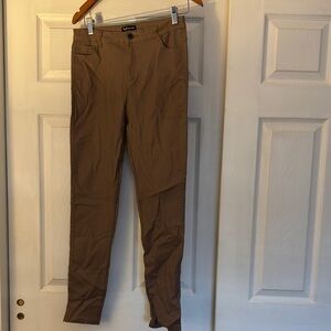 Stylish Brown Women's Cropped Pants